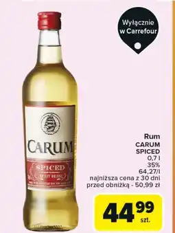 Carrefour Rum Carum oferta