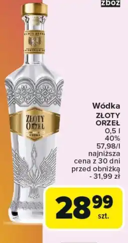 Carrefour Wódka Złoty Orzeł oferta