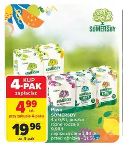 Carrefour Piwo Somersby oferta