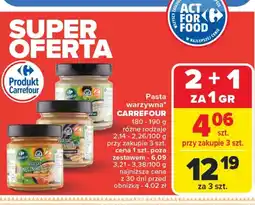 Carrefour Pasta warzywna Carrefour oferta