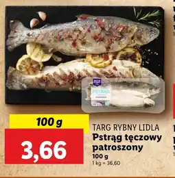 Lidl Pstrąg tęczowy Targ rybny Lidla oferta