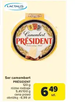 Carrefour Camembert President oferta