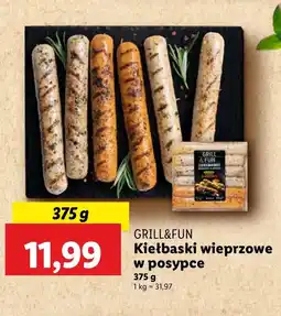 Lidl Kiełbaski Grill&Fun oferta