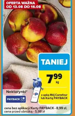 Carrefour Express Nektarynki Carrefour oferta