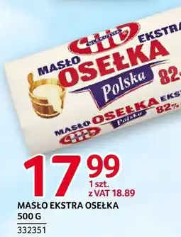 Selgros Masło ekstra Osełka Mlekovita oferta