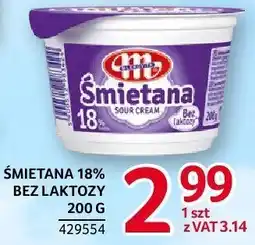 Selgros Śmietana 18% bez laktozy Mlekovita oferta
