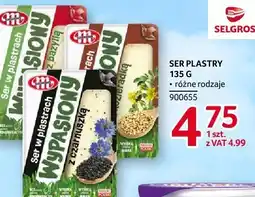 Selgros Ser plastry Mlekovita oferta