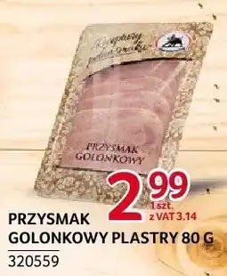 Selgros Przysmak golonkowy plastry ZMB Białystok oferta