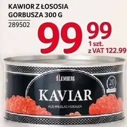 Selgros Kawior z łososia gorbusza Lemberg oferta