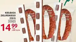 Selgros Kiełbasa Zielińskiego Zielińscy oferta