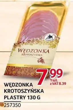 Selgros Wędzonka krotoszyńska plastry ZMB Białystok oferta