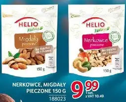 Selgros Orzechy nerkowce, migdały pieczone Helio oferta