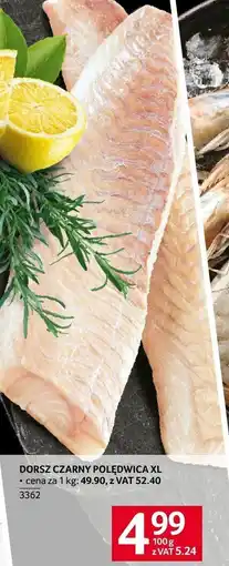 Selgros Ryba dorsz czarny polędwica XL Selgros oferta