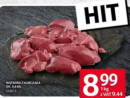 Selgros Mięso wątróbka z kurczaka Selgros oferta