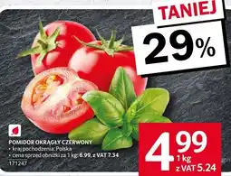 Selgros Pomidor okrągły czerwony Selgros oferta