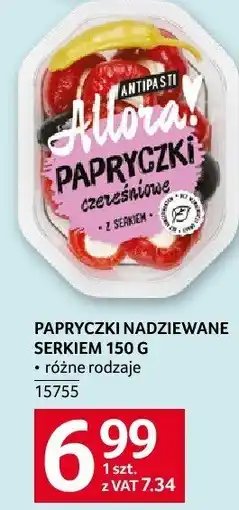 Selgros Papryczki nadziewane serkiem Selgros oferta