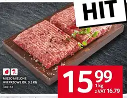 Selgros Mięso mielone wieprzowe Selgros oferta