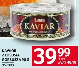 Selgros Kawior z łososia Selgros oferta
