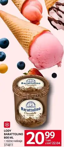 Selgros Lody Barattolino różne rodzaje oferta
