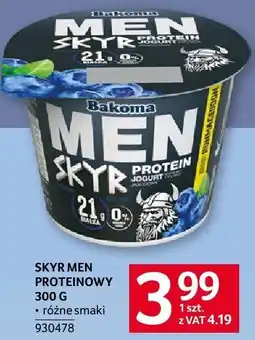 Selgros Skyr Men proteinowy różne smaki Selgros oferta