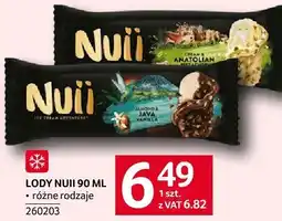 Selgros Lody Nuii różne rodzaje oferta