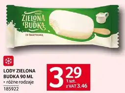 Selgros Lody Zielona Budka różne rodzaje oferta