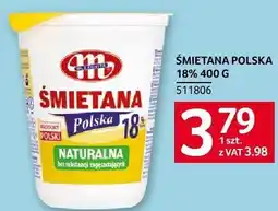 Selgros Śmietana polska 18% Mlekovita oferta