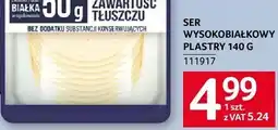 Selgros Ser wysokobiałkowy plastry Mlekovita oferta