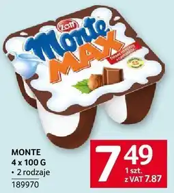 Selgros Deser Monte 100g Zott oferta