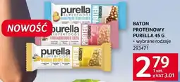 Selgros Baton proteinowy Purella 45g oferta