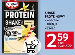 Selgros Shake proteinowy Dr. Oetker oferta