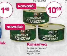 Bliski Konserwa Ankor oferta