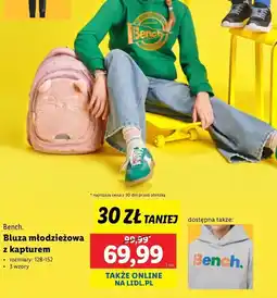 Lidl Bluza z kapturem 128-158 cm Bench oferta