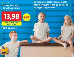 Lidl T-shirt dziecięcy 110-152 Smart Start oferta