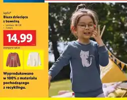 Lidl Bluza dresowa dziecięca 98-128 Lupilu oferta
