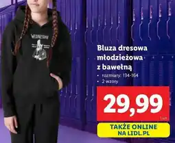 Lidl Bluza dresowa młodzieżowa 134-164 oferta