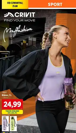 Lidl Bidon 1 l Crivit oferta