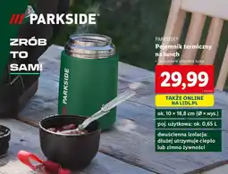 Lidl Pojemnik termiczny na lunch 650 ml Parkside oferta