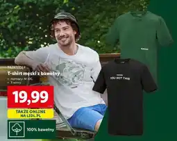 Lidl T-shirt męski m-xxl Parkside oferta
