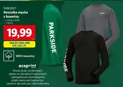 Lidl Koszulka męska m-xl Parkside oferta