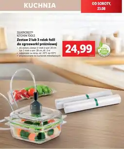 Lidl Rolki folii do pakowarki próżniowej Silvercrest oferta