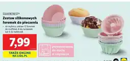 Lidl Foremki do babeczek Silvercrest oferta
