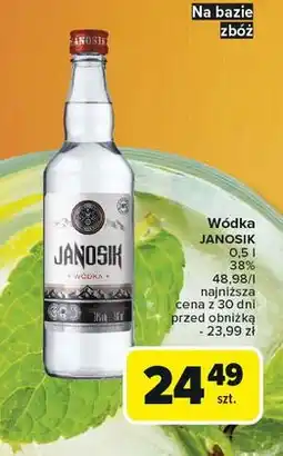 Carrefour Wódka Janosik Czysta Gorzałka oferta