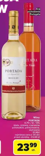 Carrefour Wino Portada Lisboa Dry oferta