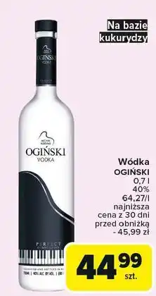 Carrefour Wódka Ogiński Vodka oferta