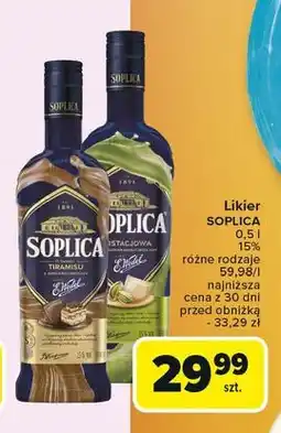 Carrefour Likier pistacjowy Soplica E. Wedel oferta