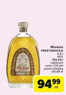 Carrefour Wódka Miodula Prezydencka oferta