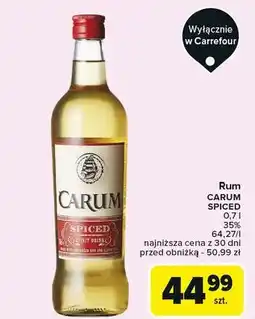 Carrefour Rum Carum Spiced oferta