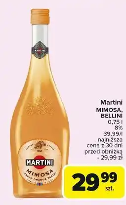 Carrefour Wino bellini Martini oferta
