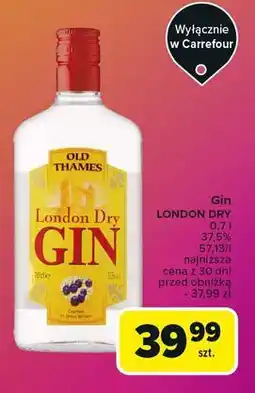 Carrefour Gin Old Thames oferta